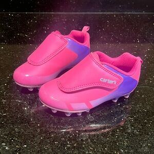 Carter's Pink and Purple Kids soccer shoe